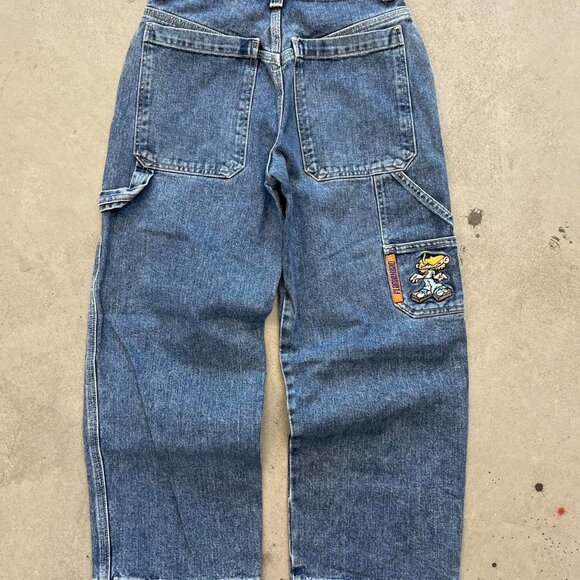 JNCO Blue and Navy Jeans - Picture 1 of 4